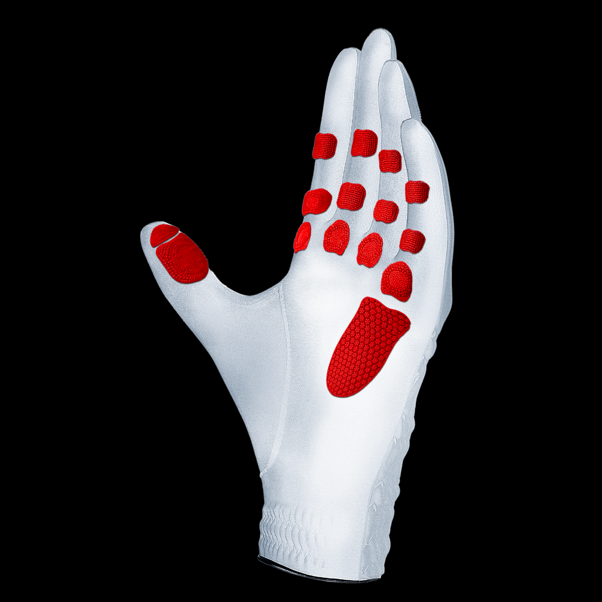 The EXO Golf Glove: White+Red (limited launch edition)