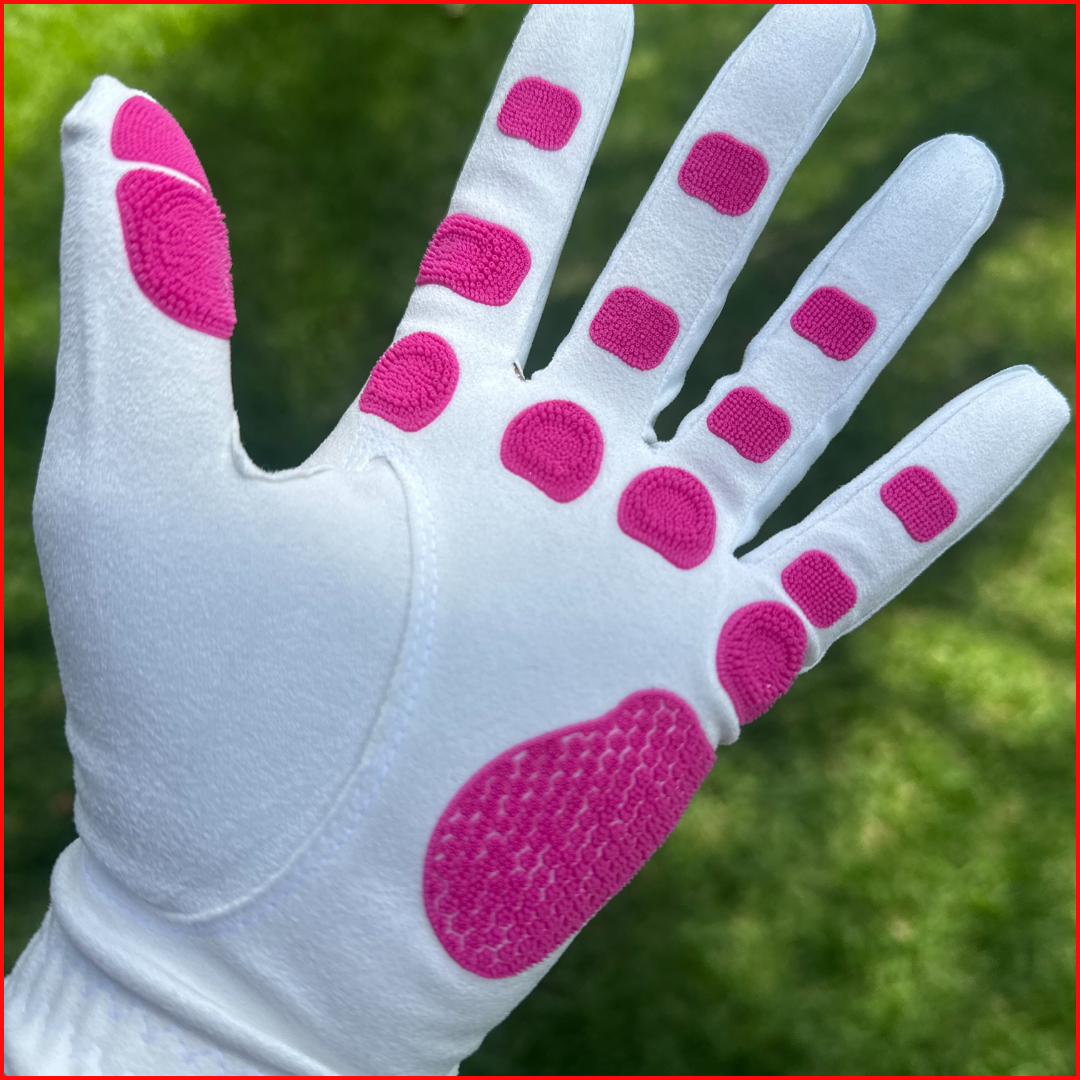 The EXO Golf Glove: White & Pink