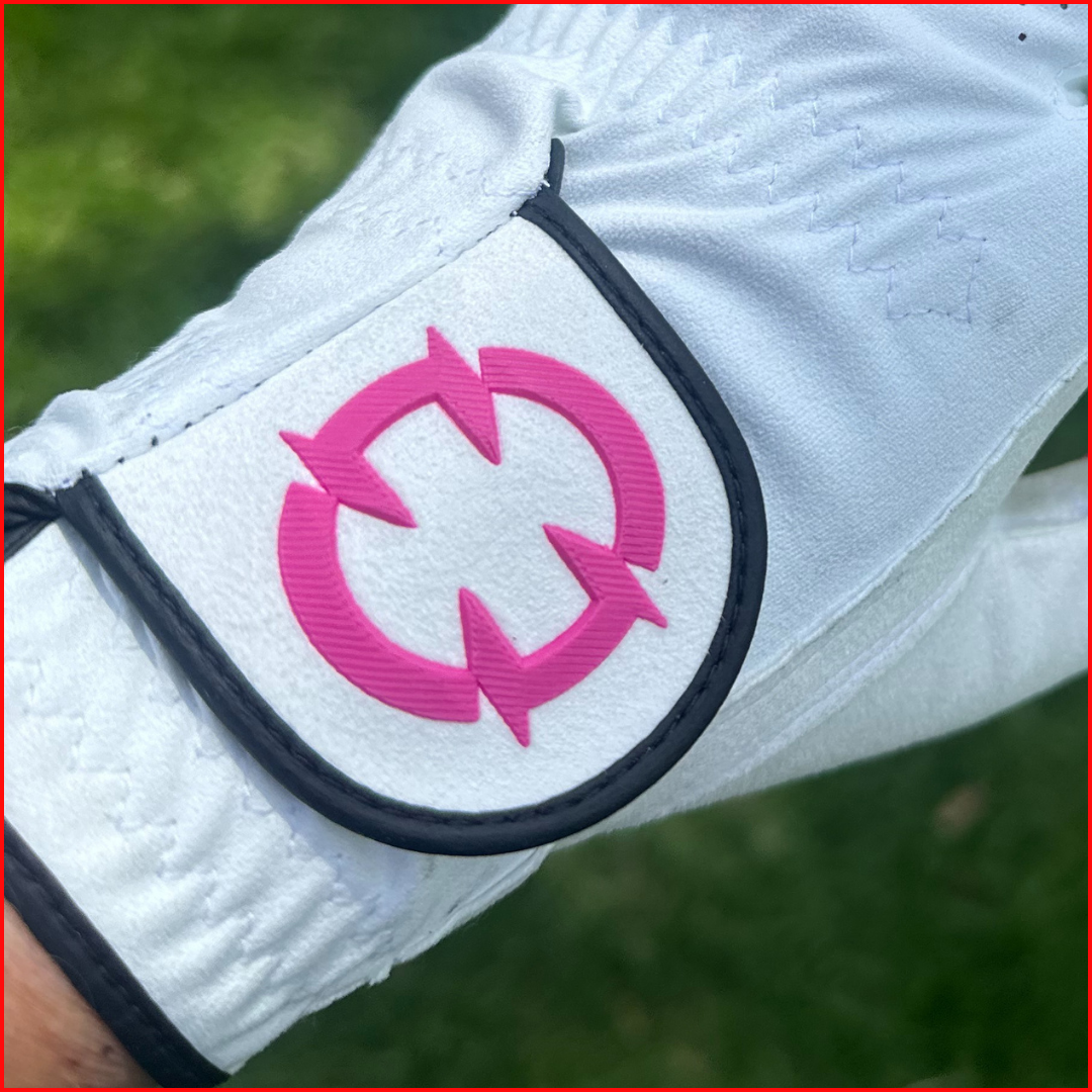 The EXO Golf Glove: White & Pink